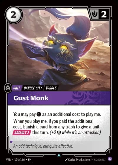 Gust Monk #101/248 — Vendetta