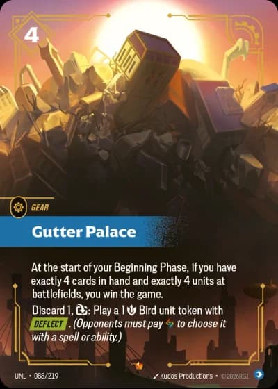 Gutter Palace #088/308 — Unleashed