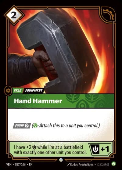 Hand Hammer #027/248 — Vendetta