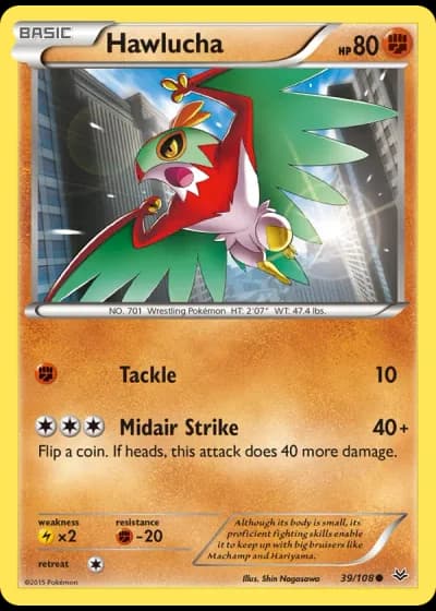 Hawlucha #39/108 — Roaring Skies