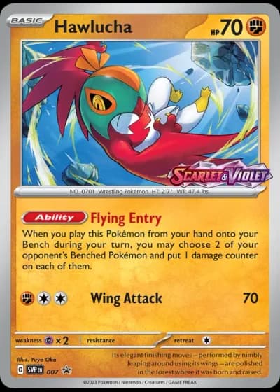 Hawlucha (STAFF) #007