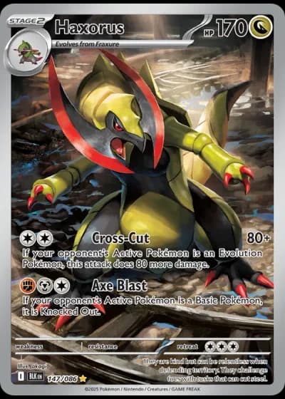 Haxorus #147 — Black Bolt