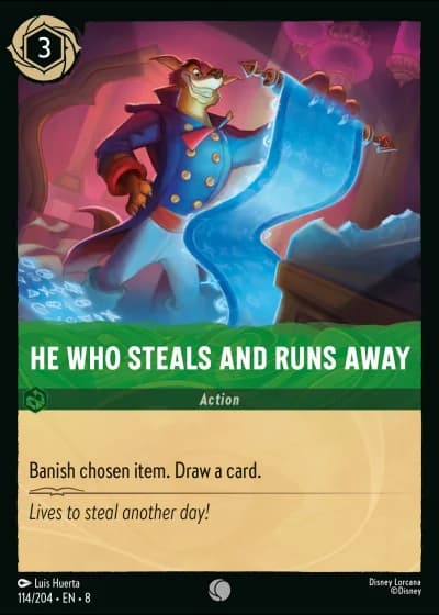He Who Steals and Runs Away #114/204 — Reign of Jafar