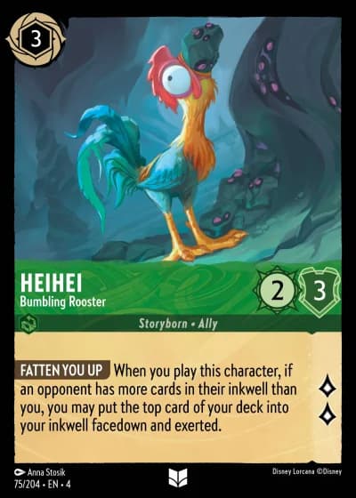HeiHei - Bumbling Rooster #75/204 — Ursula's Return