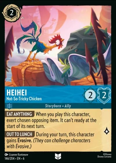 HeiHei - Not-So-Tricky Chicken #146/204 — Azurite Sea
