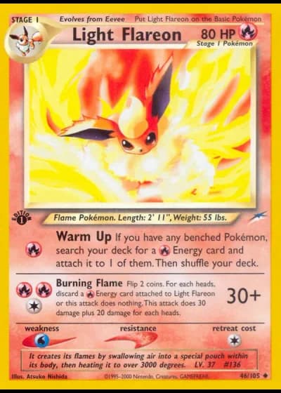 Helles Flamara (1. Edition) #46/105 — Neo Destiny (1. Edition)
