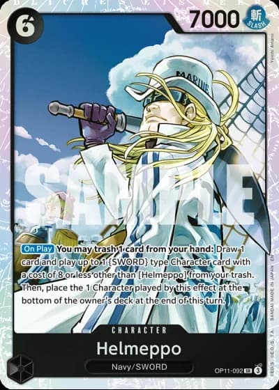 Helmeppo (OP11-092) — A Fist of Divine Speed (OP11)