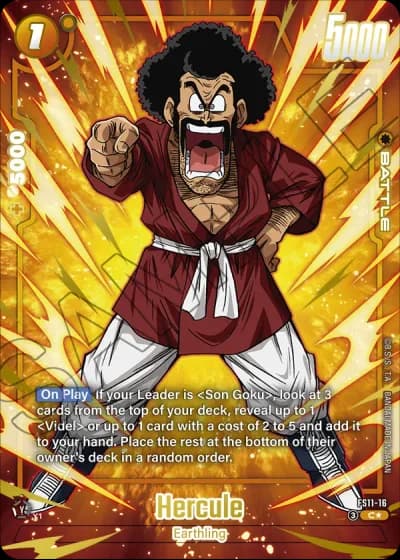 Hercule (Gold) FS11-16 — Starter Deck EX: The Phase of Evolution (FS11)