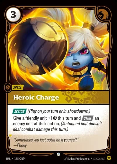 Heroic Charge #155/308 — Unleashed