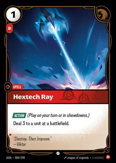 Hextech Ray #009/352 — Origins