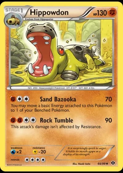 Hippowdon #66/99 — Next Destinies