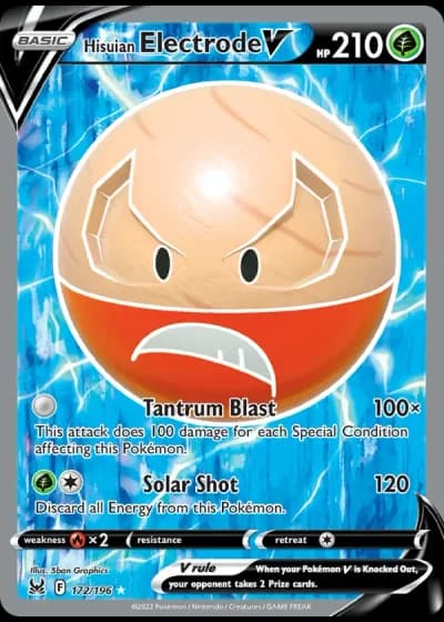 Hisuian Electrode V #172/196 — Lost Origin
