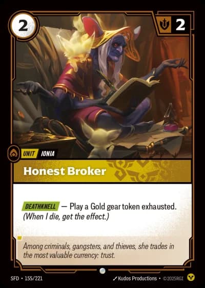 Honest Broker #155/303 — Spiritforged