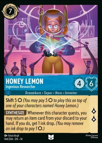 Honey Lemon - Ingenious Researcher #144/257 — Hyperia City
