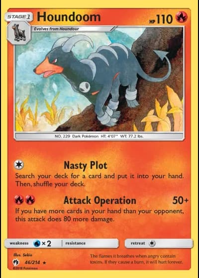 Houndoom #46/214 — Lost Thunder