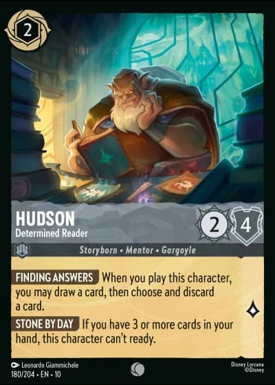 Hudson - Determined Reader #180/204 — Whispers in the Well