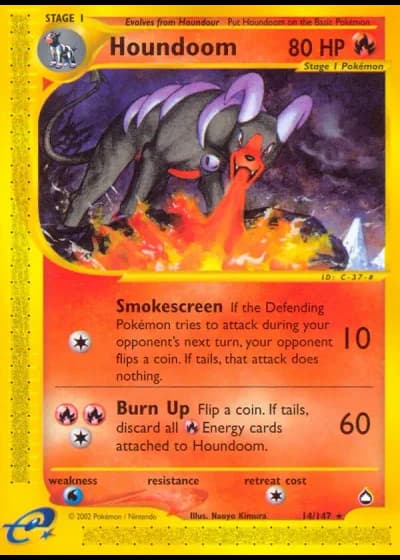 Hundemon #14/147 — Aquapolis