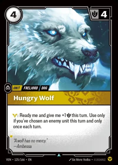 Hungry Wolf #125/248 — Vendetta