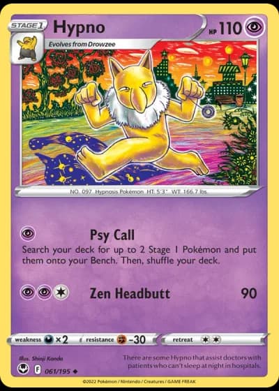 Hypno #061/195 — Silver Tempest