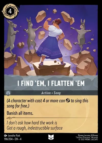 I Find 'Em, I Flatten 'Em #196/204 — Ursula's Return