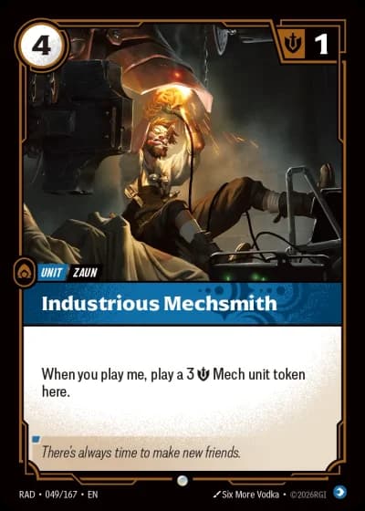 Industrious Mechsmith #049/189 — Radiance