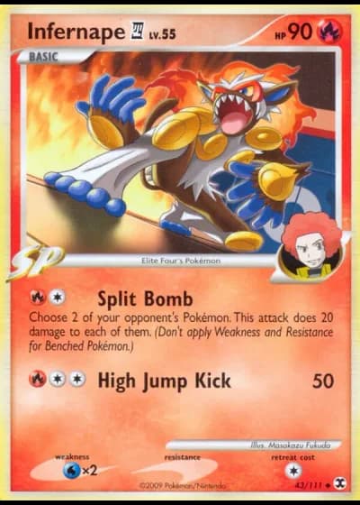 Infernape 4 #43/111 — L'Ascesa dei Rivali