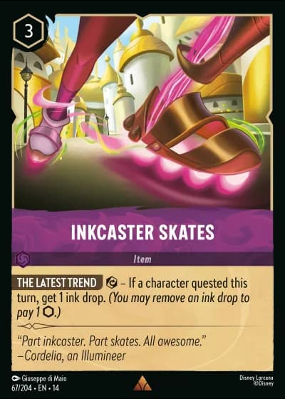 Inkcaster Skates #67/257 — Hyperia City