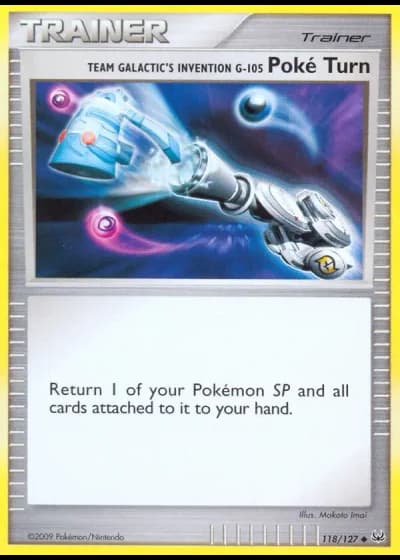 Invenzione Team Galassia G-105 Poké Rientro #118/127 — Platino