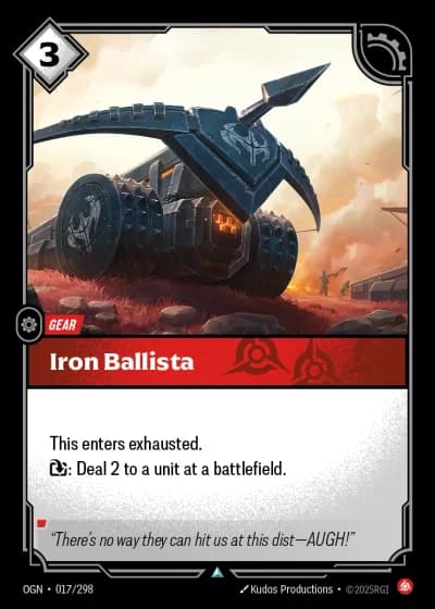 Iron Ballista #017/352 — Origins