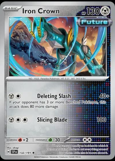 Iron Crown #132/191 — Surging Sparks