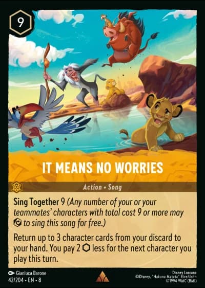 It Means No Worries #42/204 — Reign of Jafar
