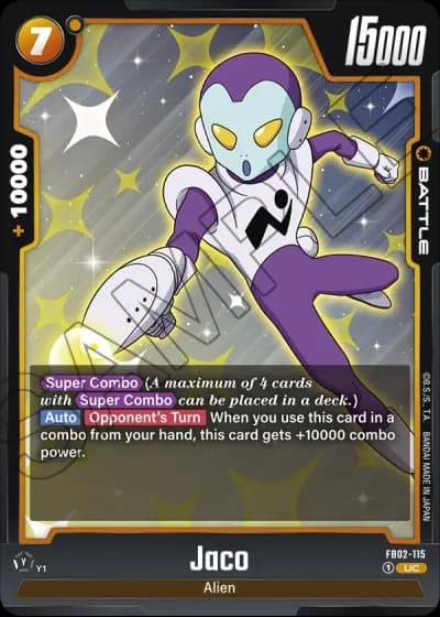 Jaco FB02-115 — Blazing Aura (FB02)