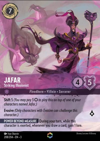 Jafar - Striking Illusionist #208/204 — Into the Inklands
