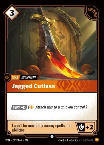 Jagged Cutlass #073/248 — Vendetta