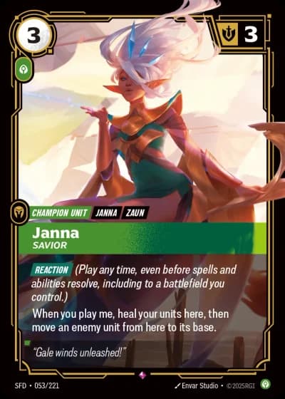 Janna, Savior #053/303 — Spiritforged