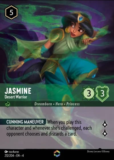 Jasmine - Desert Warrior #212/204 — Ursula's Return