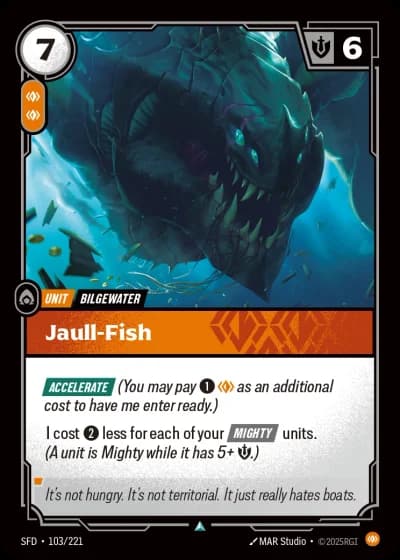 Jaull-Fish #103/303 — Spiritforged