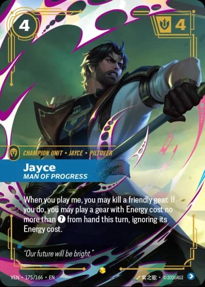 Jayce, Man of Progress #175/248 — Vendetta