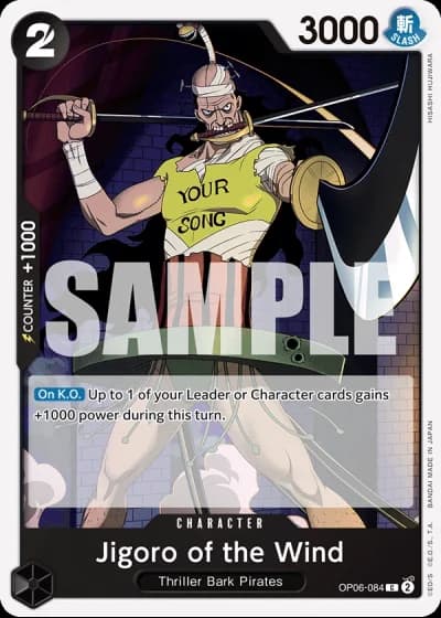 Jigoro of the Wind (OP06-084) — Wings of the Captain (OP06)