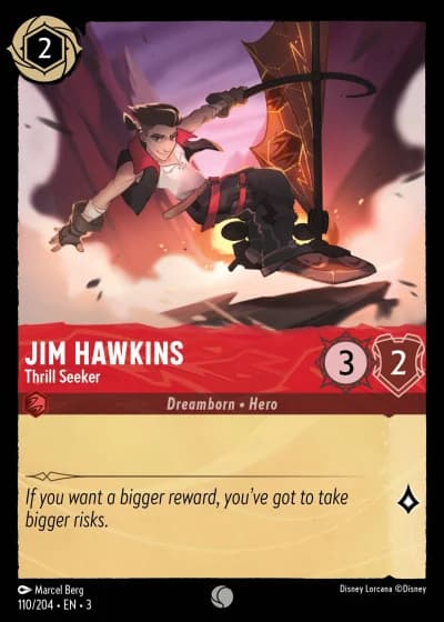 Jim Hawkins - Thrill Seeker #110/204 — Into the Inklands