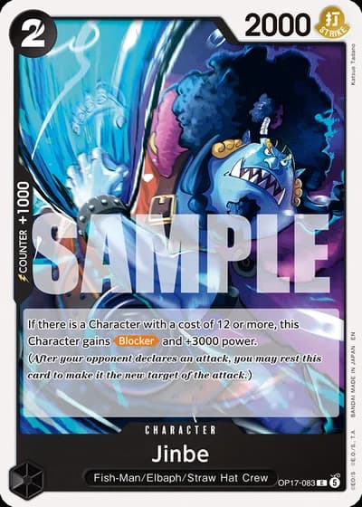 Jinbe (OP17-083) — The World's Strongest Warriors (OP17)