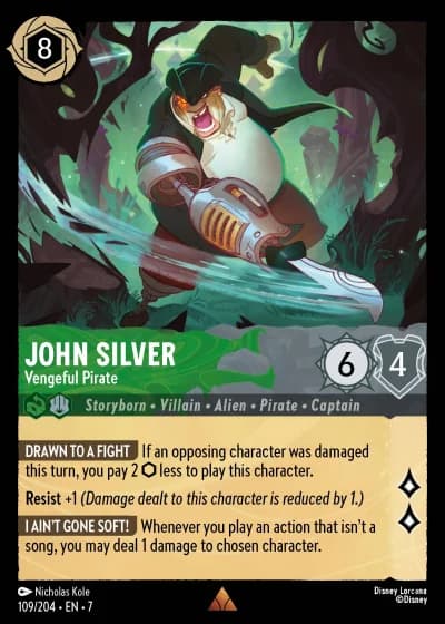 John Silver - Vengeful Pirate #109/204 — Archazia's Island