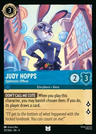 Judy Hopps - Optimistic Officer #157/204 — Fabled