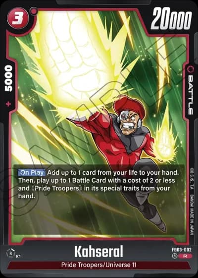 Kahseral FB03-002 — Raging Roar (FB03)