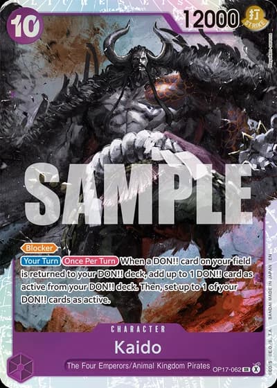 Kaido (OP17-062) — The World's Strongest Warriors (OP17)