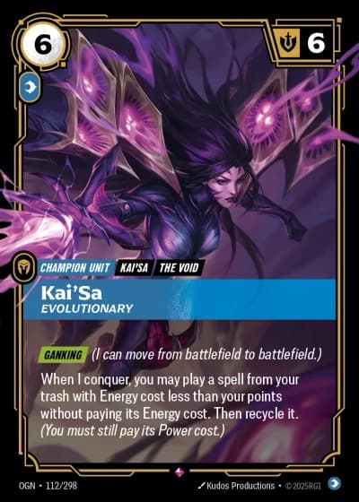 Kai'Sa, Evolutionary #112/352 — Origins