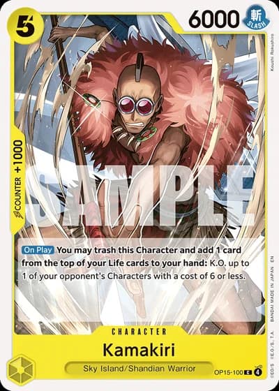 Kamakiri (OP15-100) — Adventure on Kami's Island (OP15-EB04)