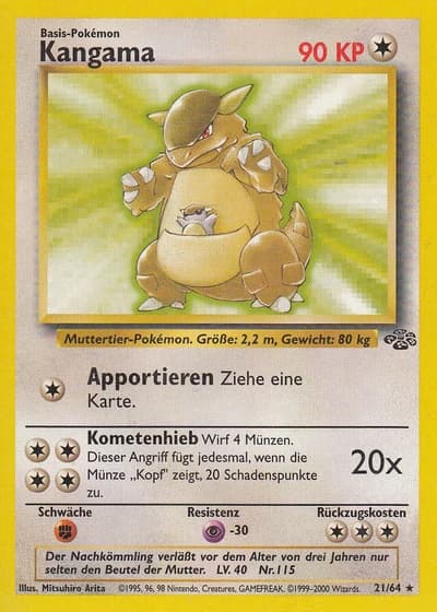 Kangama (1. Edition) #21/64 — Dschungel (1. Edition)