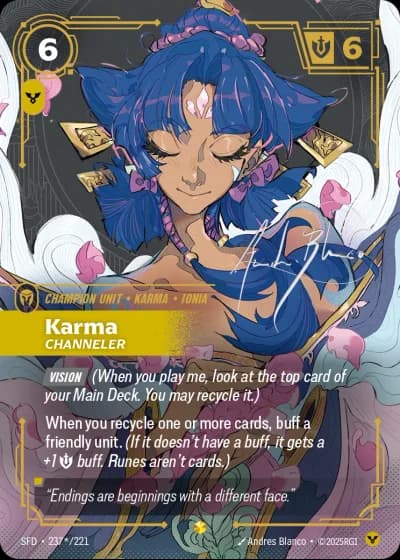 Karma, Channeler #237s/303 — Spiritforged