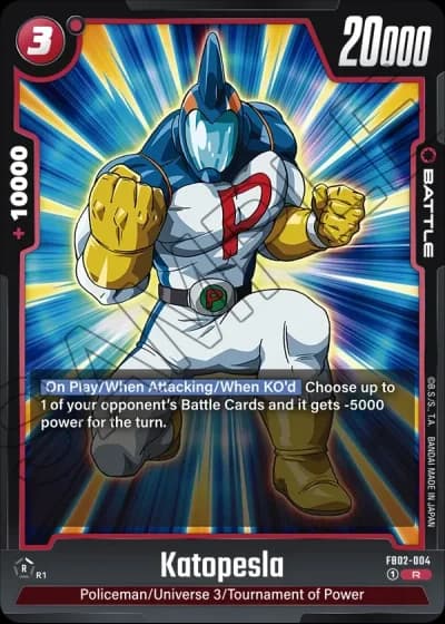 Katopesla FB02-004 — Blazing Aura (FB02)